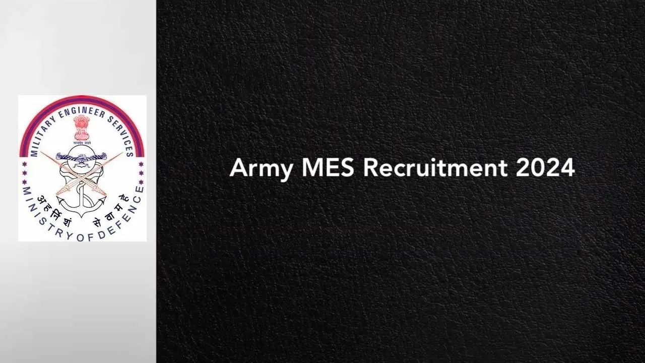 Army MES Recruitment 2024