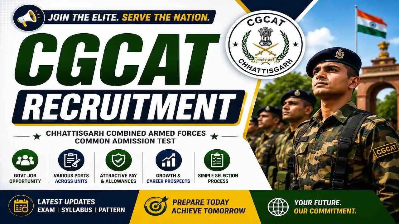 CGCAT Recruitment