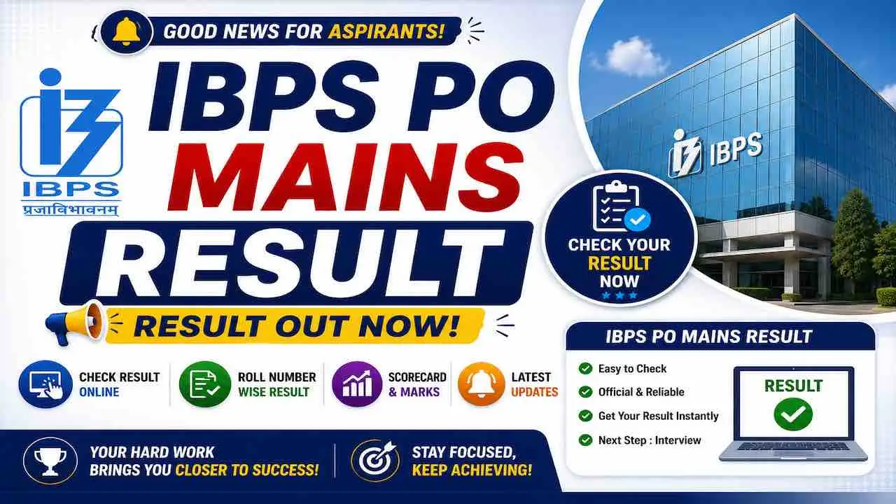 IBPS PO Mains Result