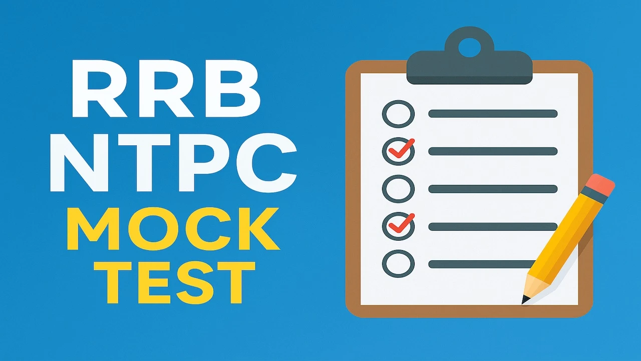 RRB NTPC Mock Test