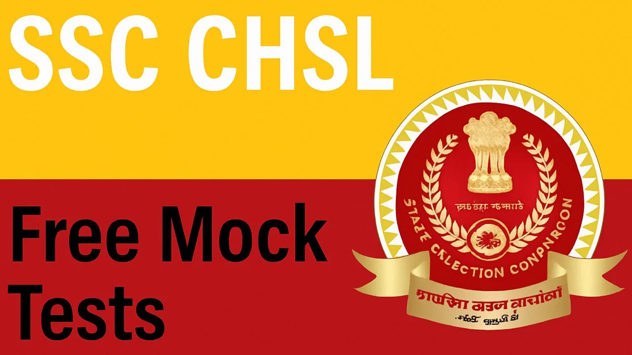 SSC CHSL Free Mock Tests