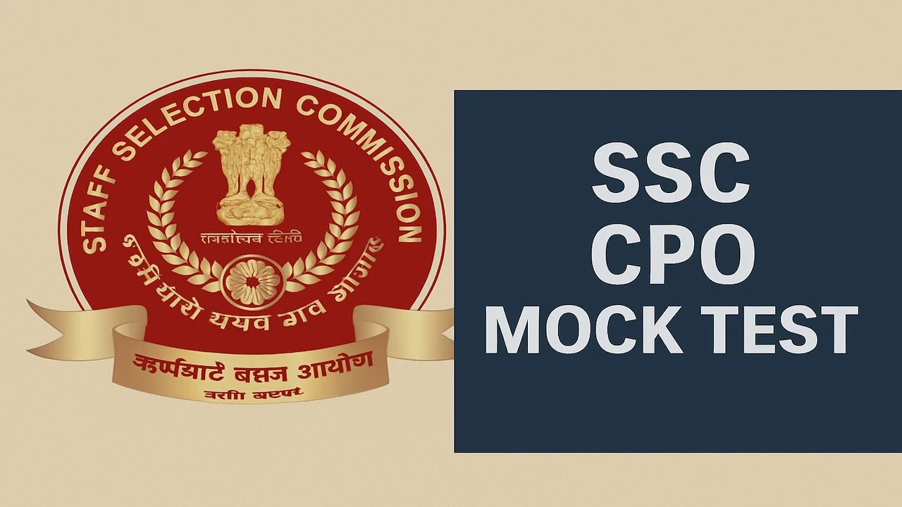 SSC CPO Mock Test