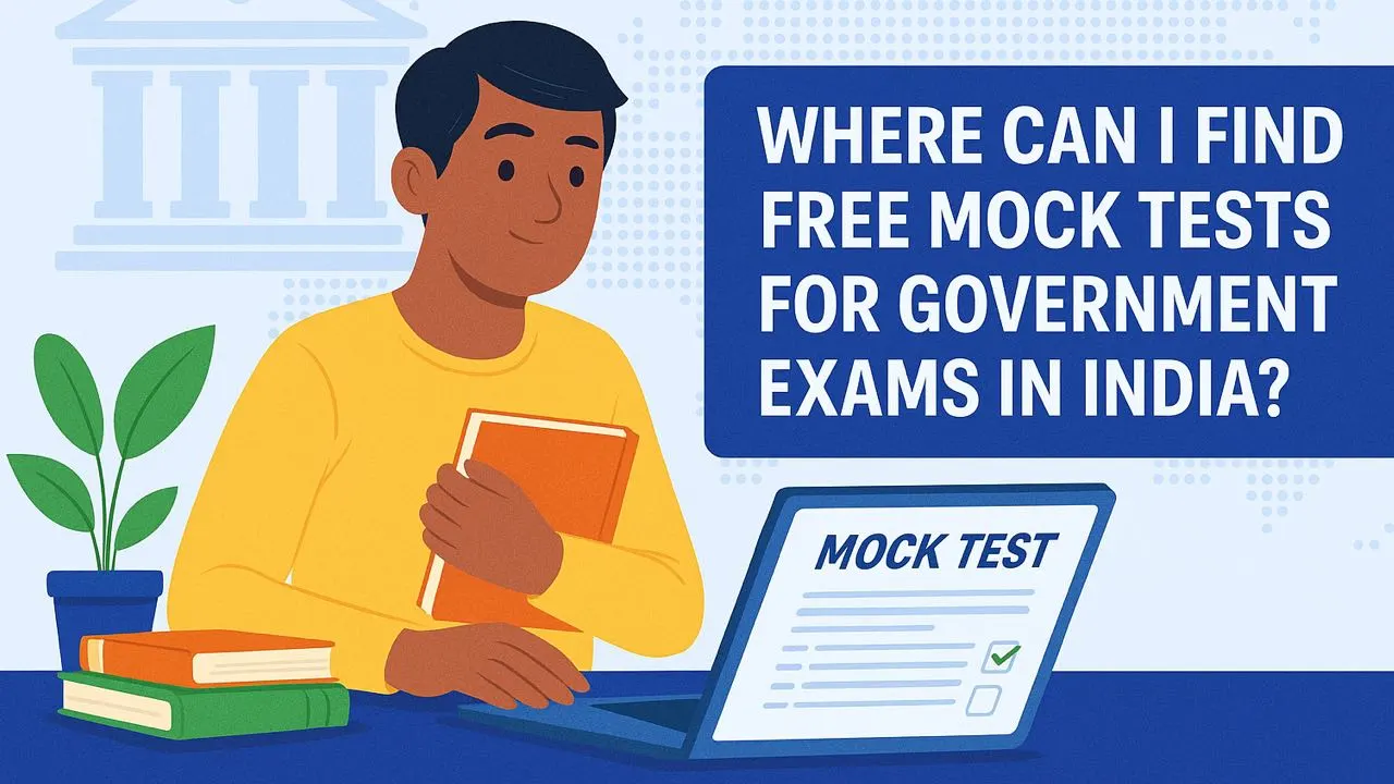 Where Can I Find Free Mock Tests for Government Exams in India