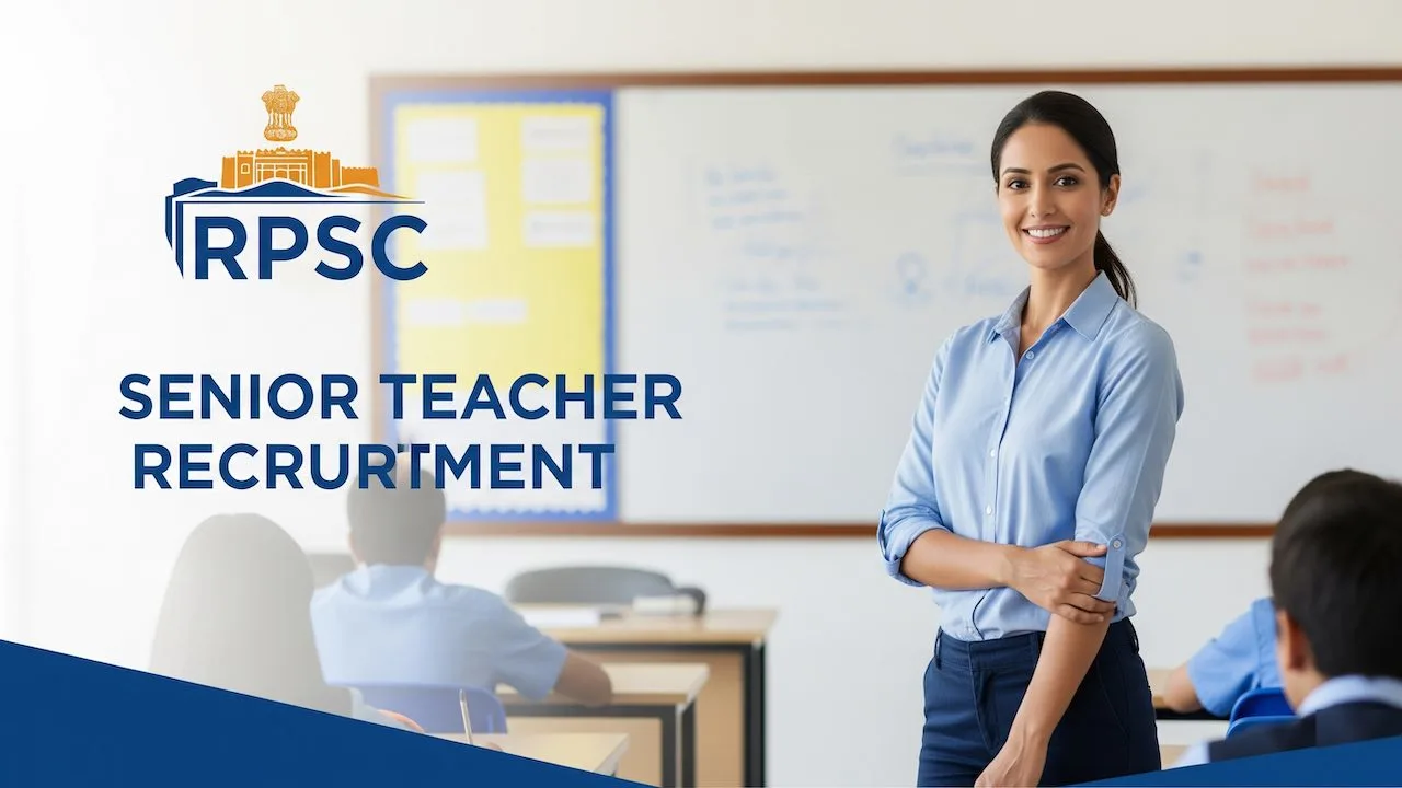 RPSC Senior Teacher Recruitment