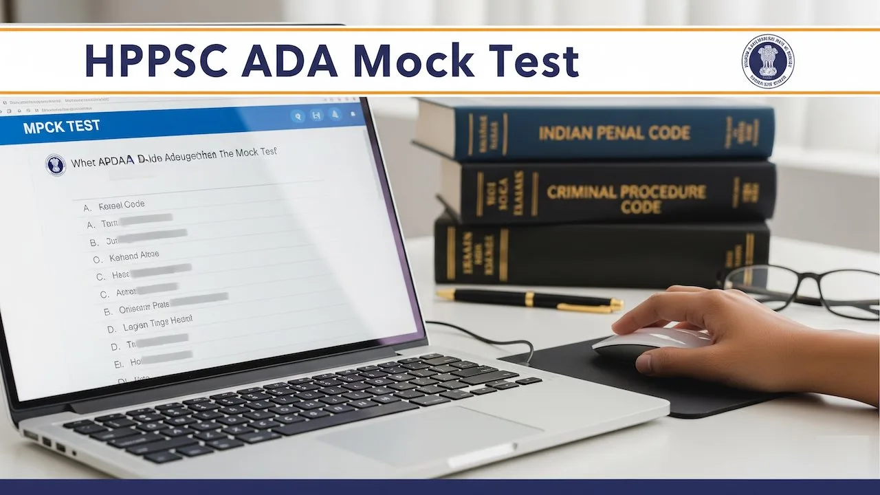 HPPSC ADA Mock Test