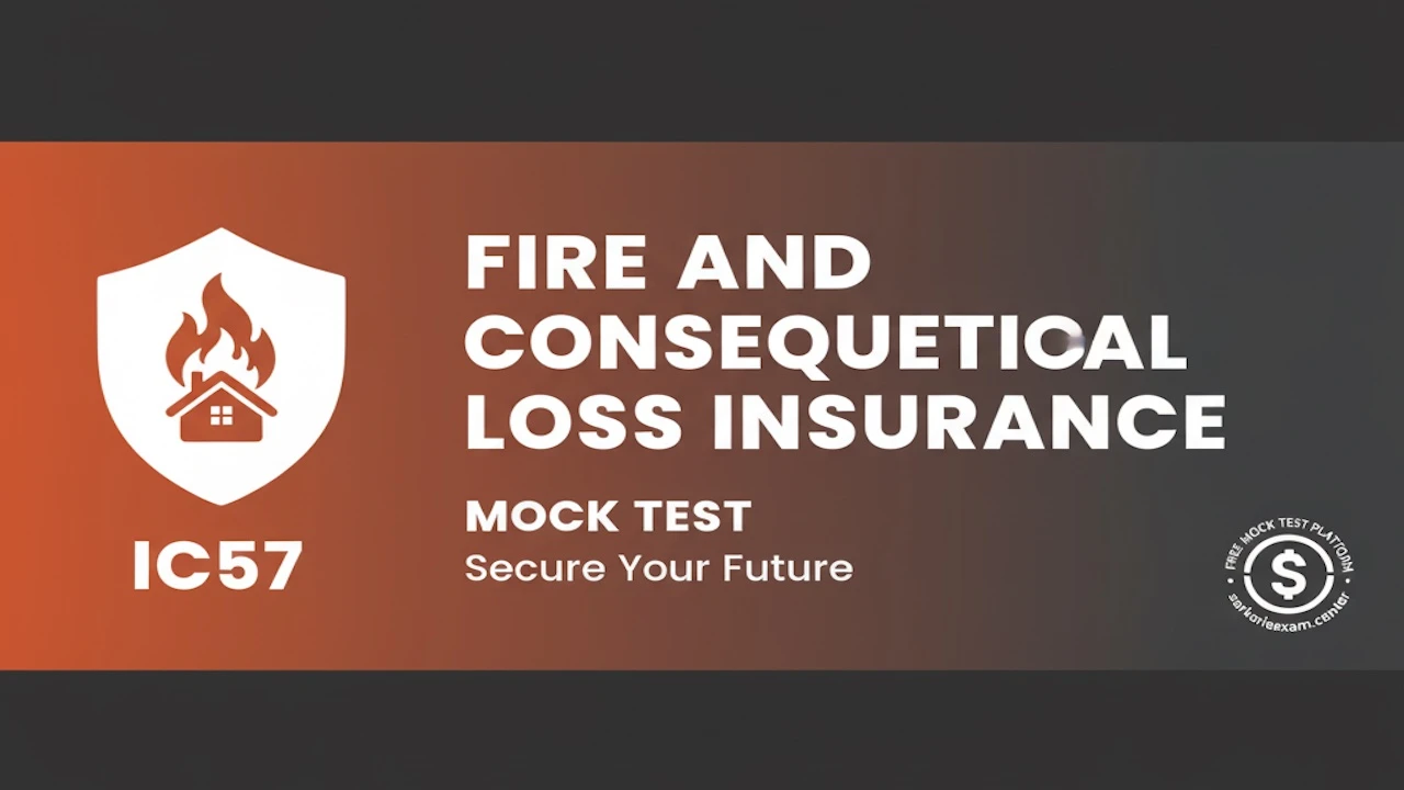 IC57 - Fire and Consequential Loss Insurance Mock Test
