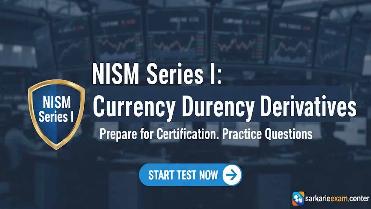 NISM Series I Currency Derivatives Mock Test