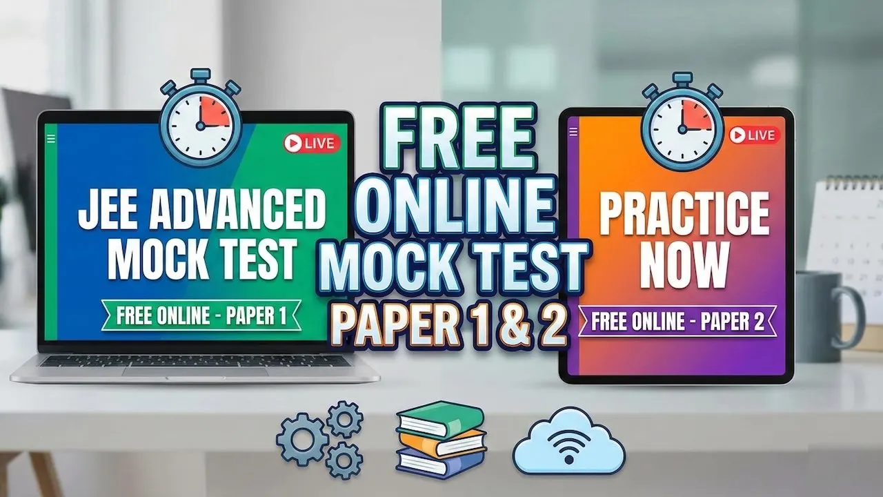 JEE Advanced Mock Test Free Online - Paper 1 & 2 Practice