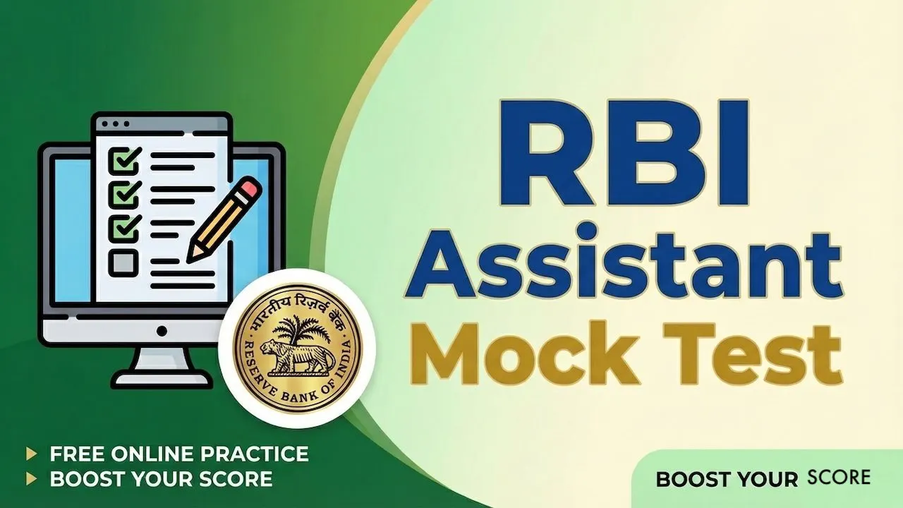 RBI Assistant Mock Test