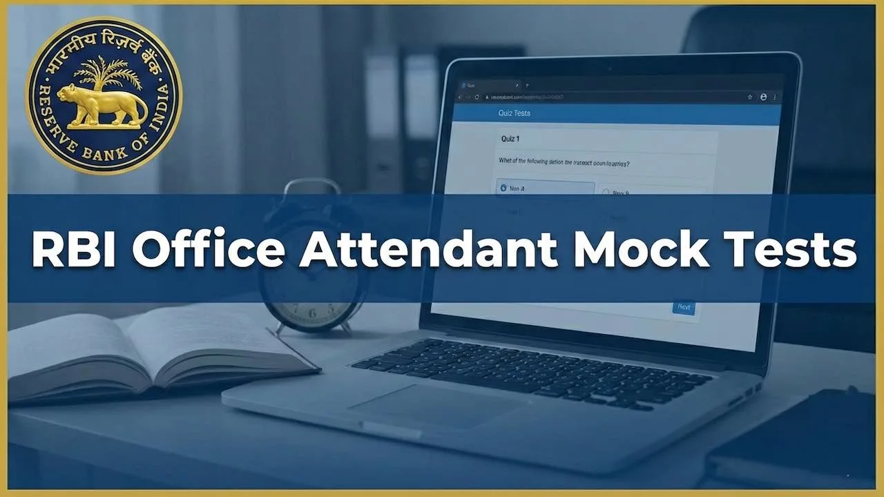 RBI Office Attendant Mock Test