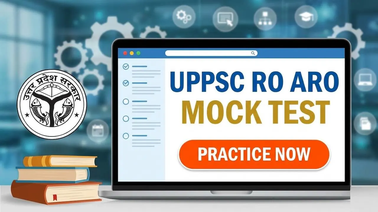 UPPSC RO ARO Mock Test Free Online Series _ Practice Now