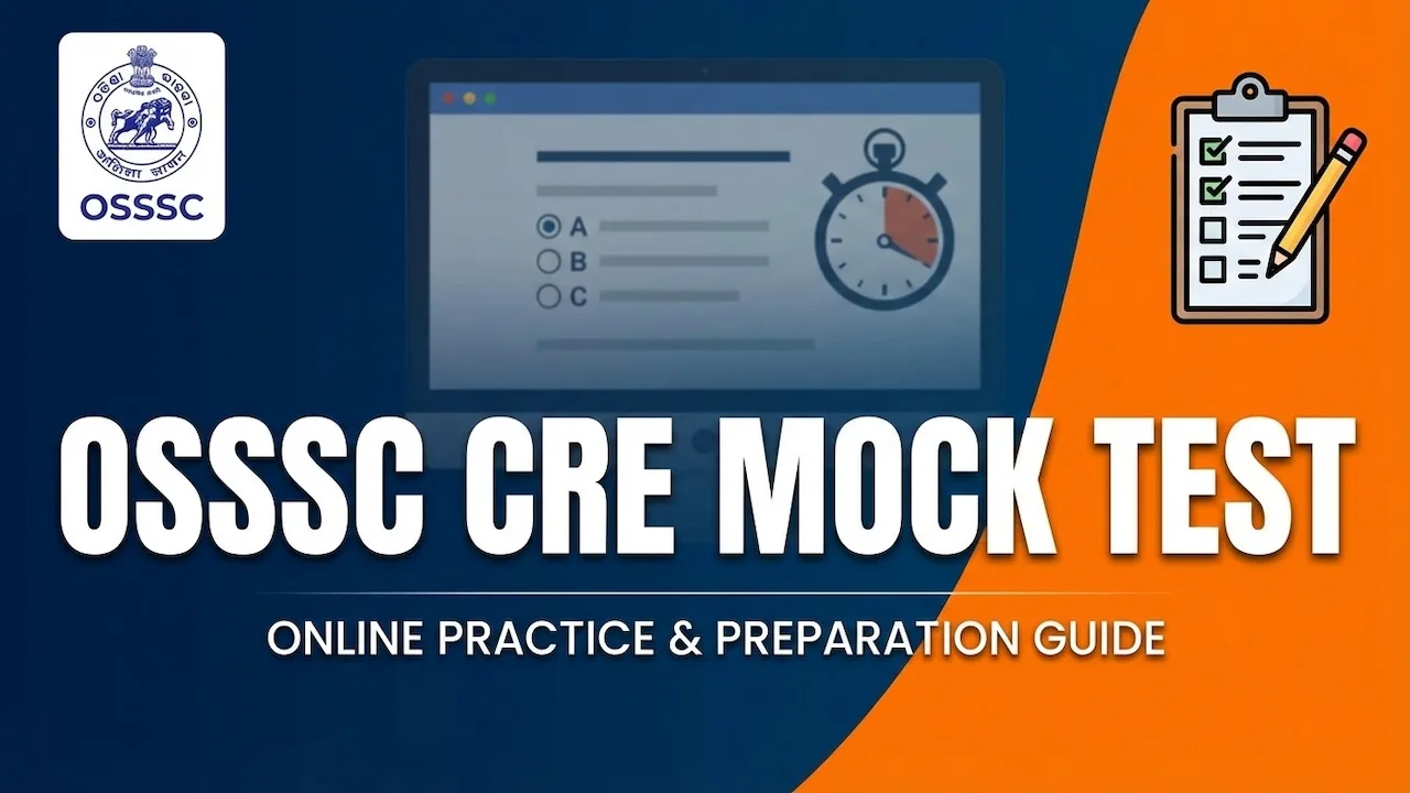 OSSSC CRE Mock Test