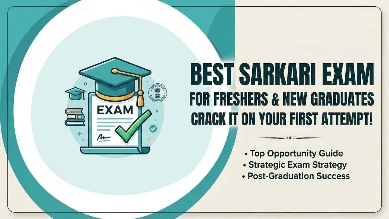 Best Sarkari Exam for Freshers First Attempt