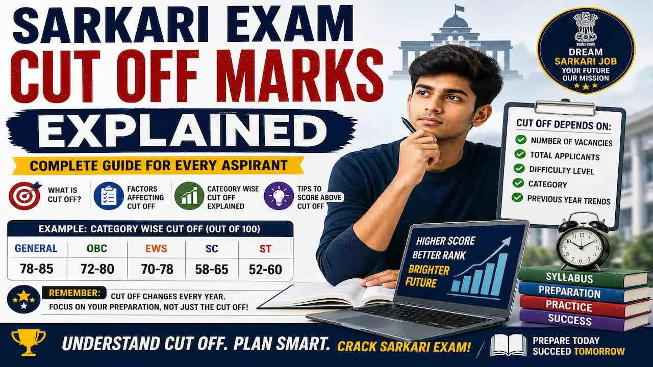 Sarkari Exam Cut Off Marks Explained