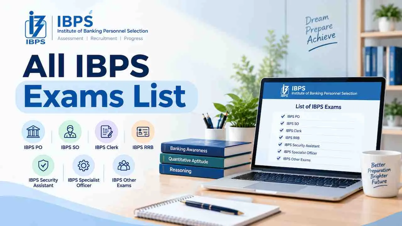 All IBPS Exams List