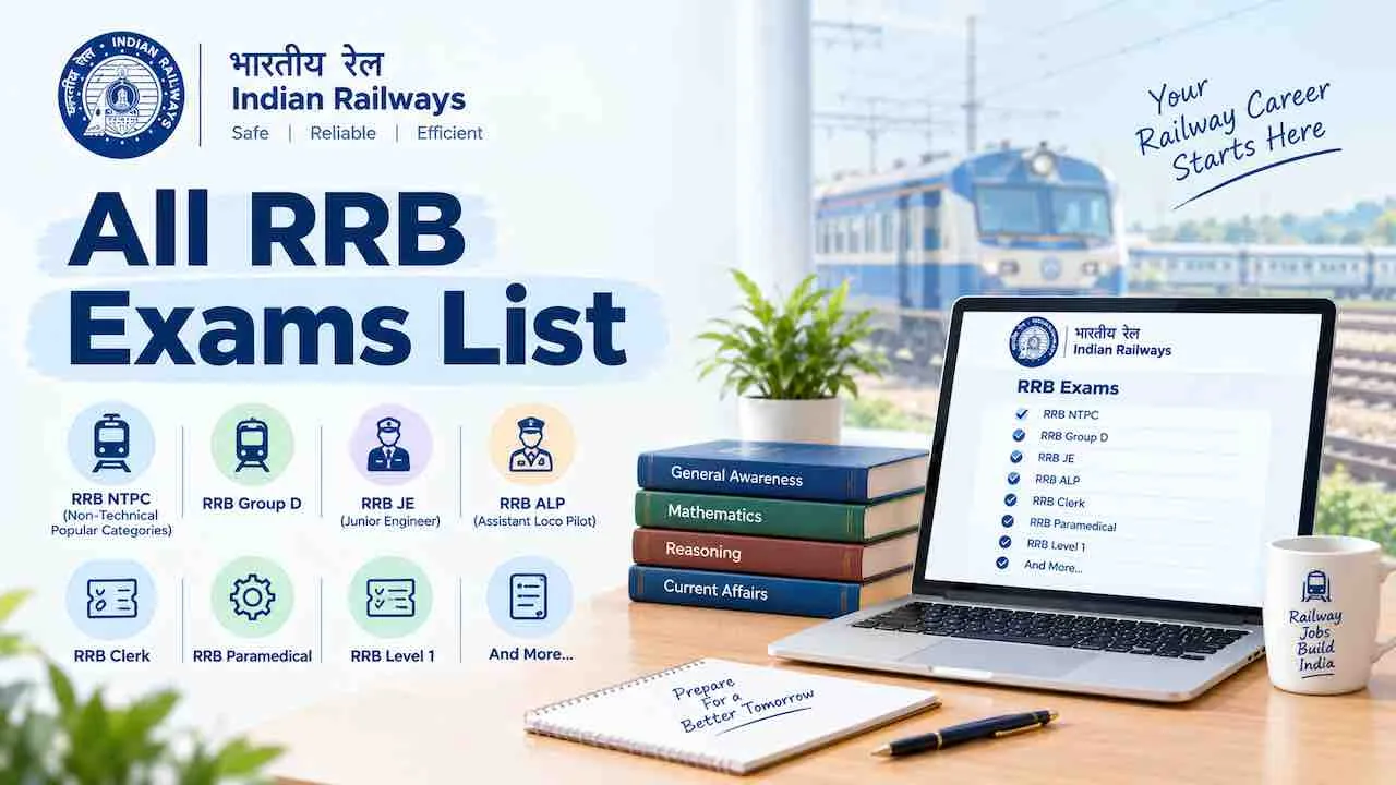 All RRB Exams List