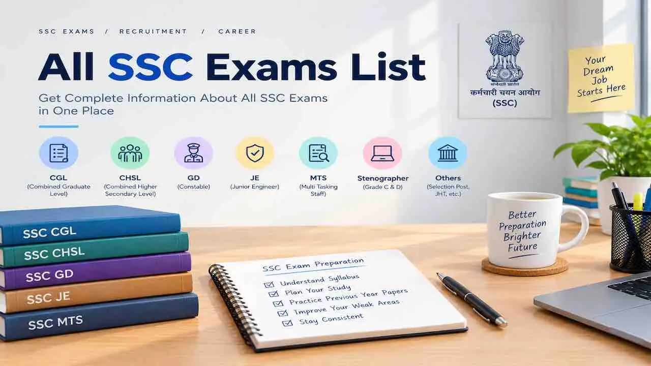 All SSC Exams List