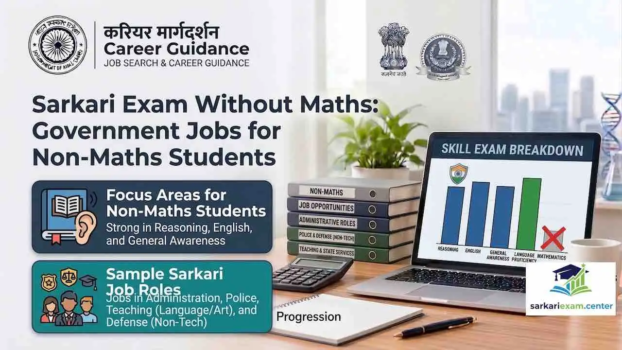 Sarkari exam without maths
