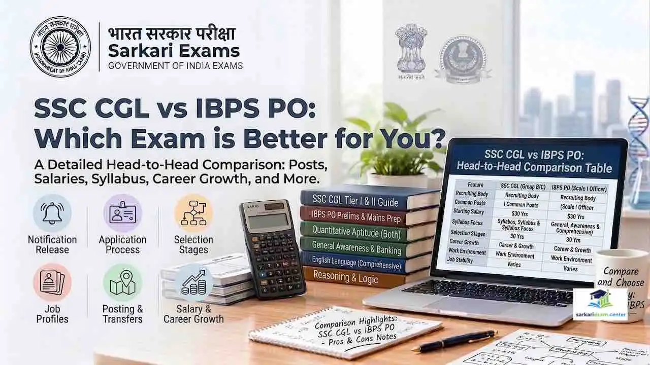 SSC CGL vs IBPS PO