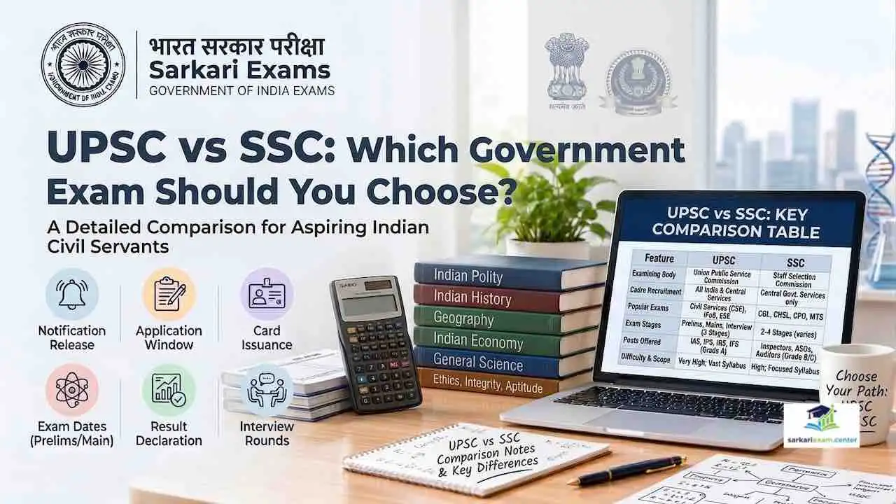 UPSC vs SSC which to choose